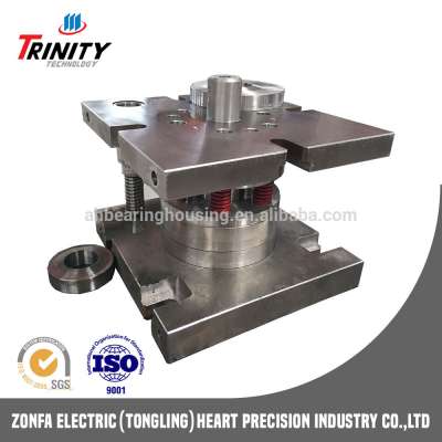 Customized stamping mold for idler roller bearing housing or other stampings