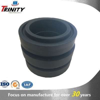 2018 Hot sale Conveyor Idler Roller Rubber spare parts Manufacturer in China